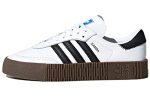 Adidas Originals Sambarose Low Топ Скейтборд Кроссовки Женские Черно-белые