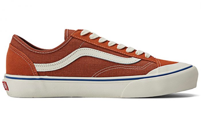 VANS Style 36 Low Топ Скейтборд Кроссовки Унисекс Грязно-оранжевый — изображение 2