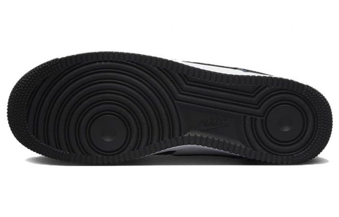 Nike Air FORCE 1 'Панда' Устойчивые к истиранию Низкие Кроссовки для скейтбординга Унисекс Белый Черный — изображение 5