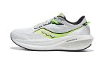 Saucony Triumph Victory 21 Амортизаторы Slip-Resistant Abrasion-Resistant Низкий Топ Беговые кроссовки Мужские Белый Зеленый