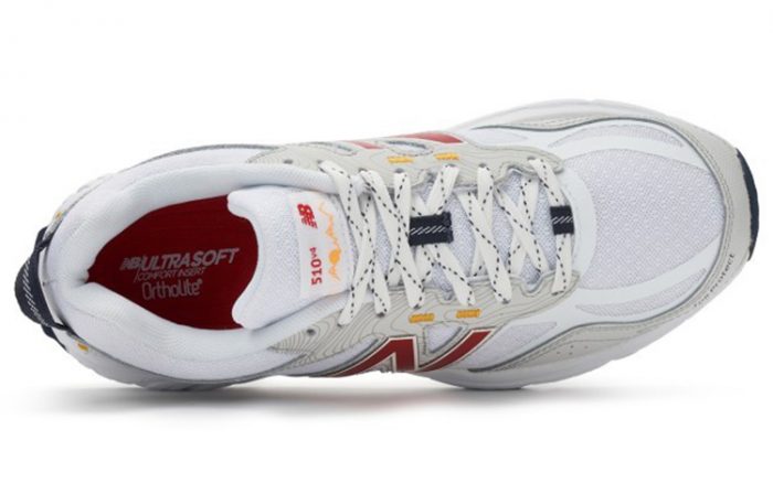 New Balance NB 510 Легкий Амортизаторы MID Топ Беговые кроссовки Унисекс Экрю D Ширина — изображение 3