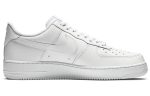 Nike Air Force 1 07 Устойчивые к истиранию Низкие Кроссовки для скейтбординга Мужские Чисто белые — изображение 2