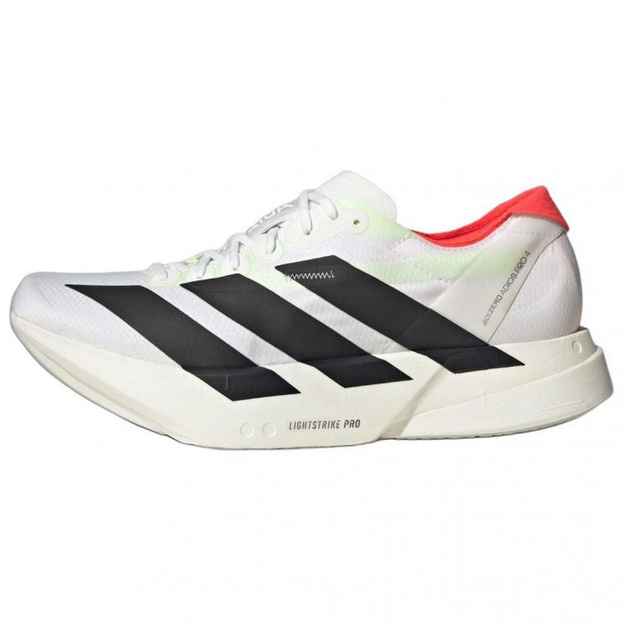 Adidas Adizero Adios Pro 4 Амортизация Износостойкий Низкий Топ Беговые кроссовки Мужские Белые — изображение 1