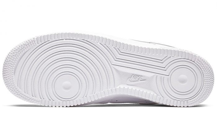 Nike Air FORCE 1 Low Топ Скейтборд Кроссовки Женские Чисто Белый — изображение 5