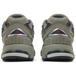 New Balance NB 2002R Амортизация Дышащий Поддерживающий Низкий Топ Повседневные Беговые кроссовки Мужские Средне-серый — изображение 4