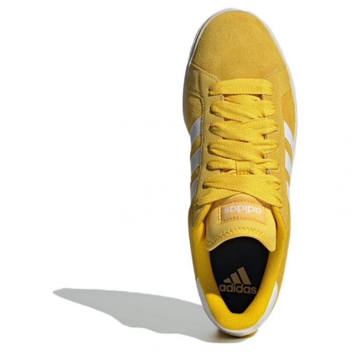 Adidas Grand Court Base 00s Low Топ Скейтборд Кроссовки Унисекс Желтый Белый — изображение 3