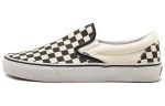 Vans CLASSIC Slip-On Classic Low-Top Skateboard Shoes Unisex Черный Белый