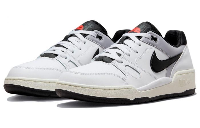 Nike Full Force Low Топ Скейтборд Кроссовки Мужские Белый Черный — изображение 3