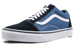 VANS Old Skool Collection Темно-синий низ кеды для скейтбординга унисекс морской синий — изображение 2