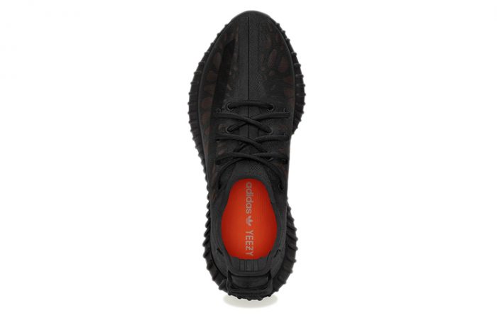 Adidas Originals Yeezy Boost 350 V2 MONO CINDER' Легкий Низкий Топ Повседневный Унисекс Черный — изображение 4