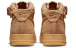 Nike Air FORCE 1 MID Топ Кроссовки для скейтбординга Унисекс Пшеница — изображение 5