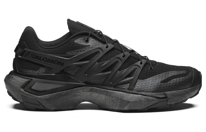 Salomon Collaboration XT PU.RE ADVANCED Беговые кроссовки Низкий Топ Черный Унисекс — изображение 2