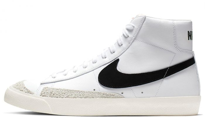 Nike Blazer 77 Vintage MID Скейтборд Кроссовки Unisex Белый Черный — изображение 1