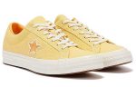 Конверс ONE STAR Легкий Низкий Топ Скейтборд Кроссовки Unisex Light Желтый — изображение 3