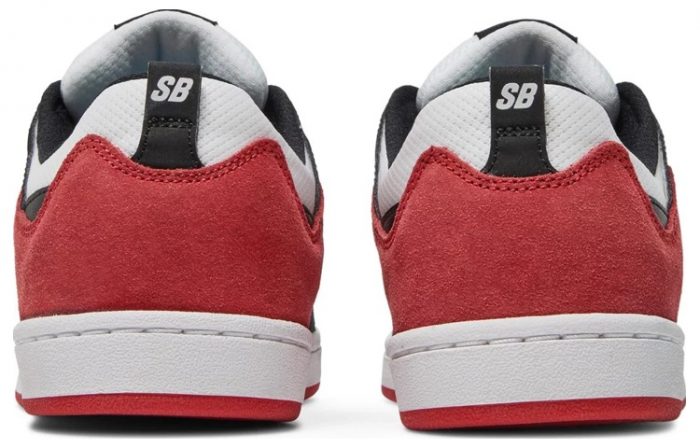 Nike SB Alleyoop Покрытие Slip-Resistant Низкие Кроссовки для Скейтбординга Мужские Черные Белые Красные — изображение 4