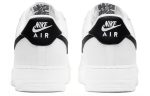 Nike Air FORCE 1 'Белый и Черный' Противоскользящие Низкие Кроссовки для скейтбординга Мужские Белый Черный — изображение 5