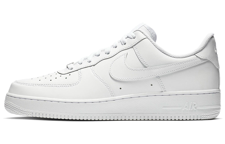 f1213edb65e24a37b39eeeb1b3f7420f.jpg Nike Air Force 1 07 Устойчивые к истиранию Низкие Кроссовки для скейтбординга Мужские Чисто белые — изображение 1