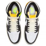 Jordan Air Jordan 1 High OG Ретро 'Вольт Золотой' Высокий Топ Винтажные Баскетбольные Кроссовки Унисекс Желто-Оранжевый Палец — изображение 4
