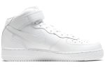Nike Air FORCE 1 07 MID Топ Скейтборд Кроссовки Мужские Белые — изображение 2