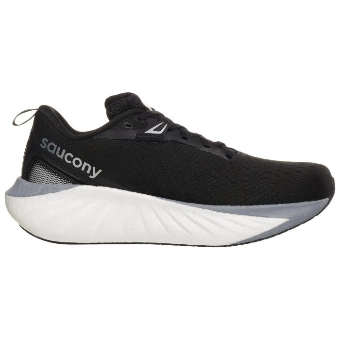 Saucony TRIUMPH Victory 22 Беговые кроссовки Низкий верх Черный Серый Мужской — изображение 2