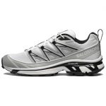 SALOMON XT 6 Устойчивые к истиранию Противоскользящие Увеличивающие высоту Низкие Кроссовки для бега Унисекс Белый Черный