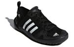 Adidas Climacool Дышащие Низкие Беговые Кроссовки Унисекс Черно-Белые — изображение 3