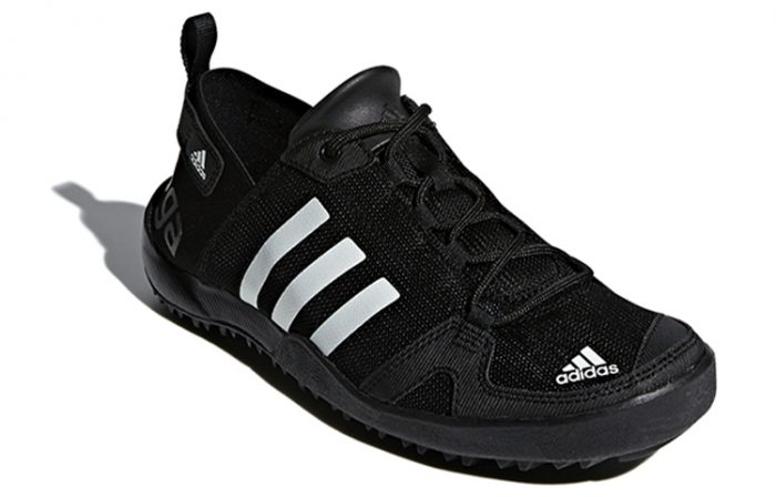 Adidas Climacool Дышащие Низкие Беговые Кроссовки Унисекс Черно-Белые — изображение 3