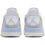 Джордан Legacy 312 Low 'Glacier Blue' Амортизация Низкий Топ Винтажные Баскетбольные Кроссовки Мужские Белый Серый — изображение 15