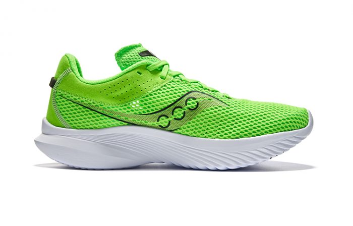 Saucony Kinvara Elite 14 Легкий Низкий Топ Тренировочные Беговые Кроссовки Мужские Зеленый Золото — изображение 2
