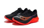 Saucony Endorphin Pro 4 Беговые кроссовки Низкий верх Черный Красный Мужской — изображение 3