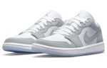 Jordan Air Jordan 1 Low 'Волк GREY' Нижняя юбка Резистентный Низкий Топ Винтажные баскетбольные кроссовки Женские Серый Белый — изображение 3