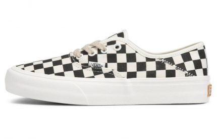 VANS Аутентичные низкие кеды для скейтбординга унисекс черно-белые