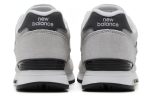 New Balance NB 565 Устойчивый к истиранию Дышащий MID Топ Повседневная Беговая Обувь Унисекс Серый Белый Черный D Ширина — изображение 4