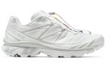 SALOMON XT 6 Устойчивые к истиранию низкие беговые кроссовки унисекс ледниково-белый — изображение 2