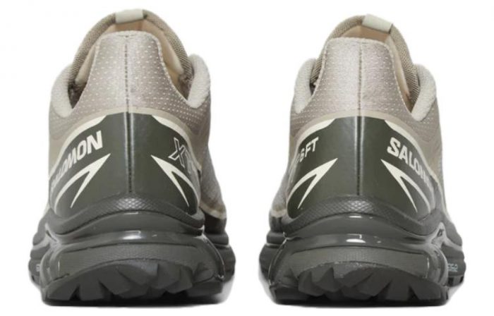 SALOMON XT 6 FT Low Top Trail Беговые кроссовки Унисекс Хаки Серый — изображение 3