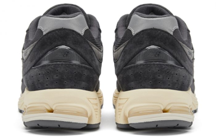 New Balance NB 2002R Амортизация Поддержка Низкий Топ Повседневный Городской Коммутирование Беговые кроссовки Унисекс Серый Угольный — изображение 4
