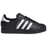 Adidas Originals Superstar 2 Abrasion Resistant Низкие Кроссовки для скейтбординга Унисекс Черный Белый — изображение 2